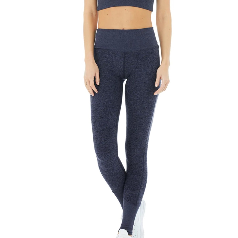 Alo soft lounge legging, navy heather